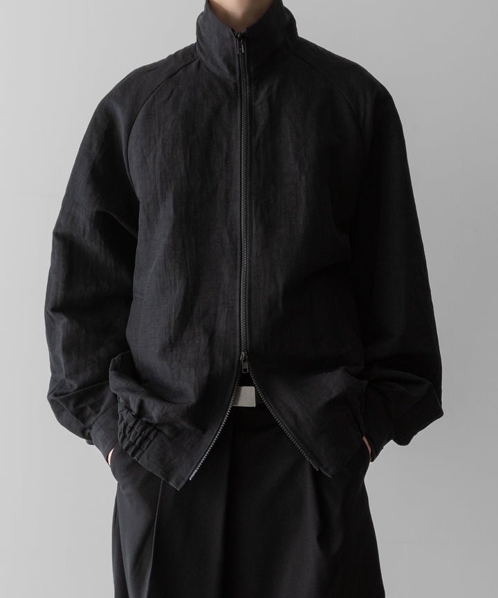ssstein(シュタイン)のLI/NY POPLIN ZIP UP JACKET - BLACKの公式通販サイトsession福岡セレクトショップ
