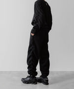 画像をギャラリービューアに読み込む, VEIN ヴェインのCO SWEAT VESSEL SWEAT PANTS - BLACKの公式通販サイトsession福岡セレクトショップ
