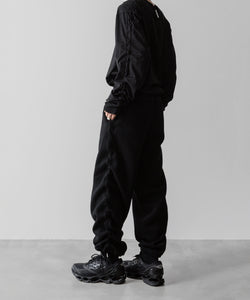 VEIN ヴェインのCO SWEAT VESSEL SWEAT PANTS - BLACKの公式通販サイトsession福岡セレクトショップ