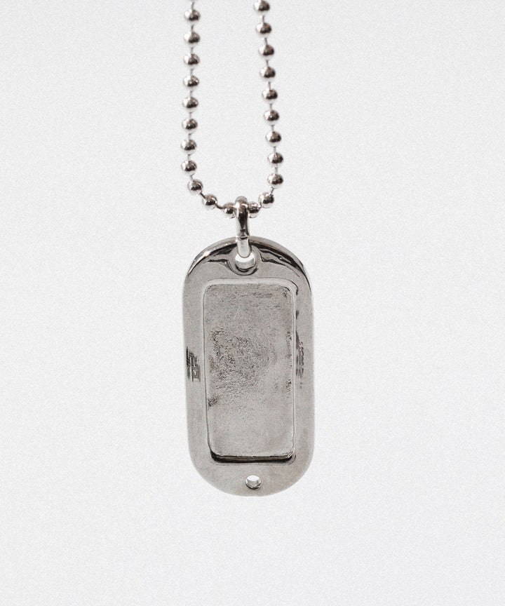 THE OBJECT - ザオブジェクトのOFFICE NAME TAG NECKLACEのSILVER 公式通販サイトsession福岡セレクトショップ