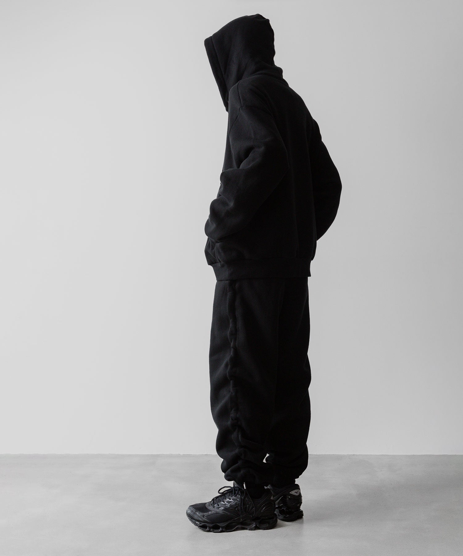 VEIN ヴェインのCO SWEAT VESSEL SWEAT PANTS - BLACKの公式通販サイトsession福岡セレクトショップ