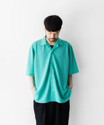 画像をギャラリービューアに読み込む, KANEMASA PHIL. カネマサフィルの36G CUPRO ETHER SHIRTのTURQUOISEの公式通販サイトsession福岡セレクトショップ
