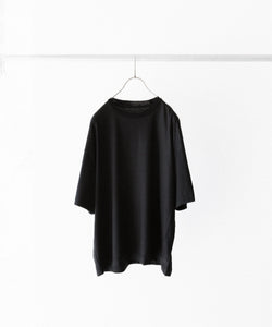 KANEMASA PHIL.】36G WOOL SS TEE - BLACK | 公式通販サイト session