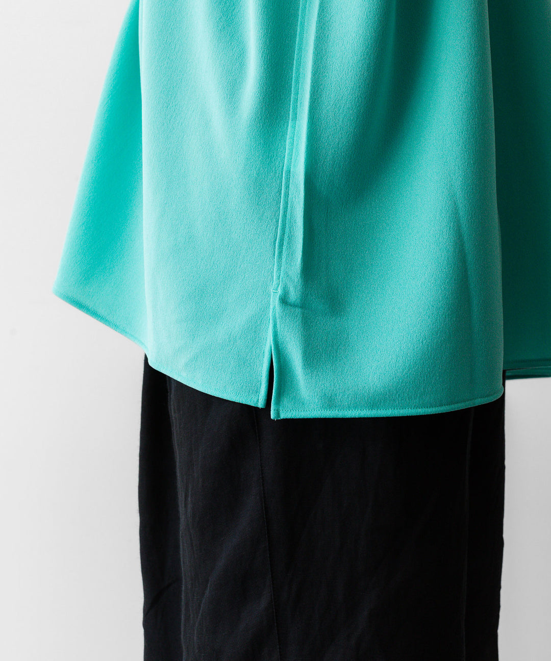 KANEMASA PHIL. カネマサフィルの36G CUPRO ETHER SHIRTのTURQUOISEの公式通販サイトsession福岡セレクトショップ