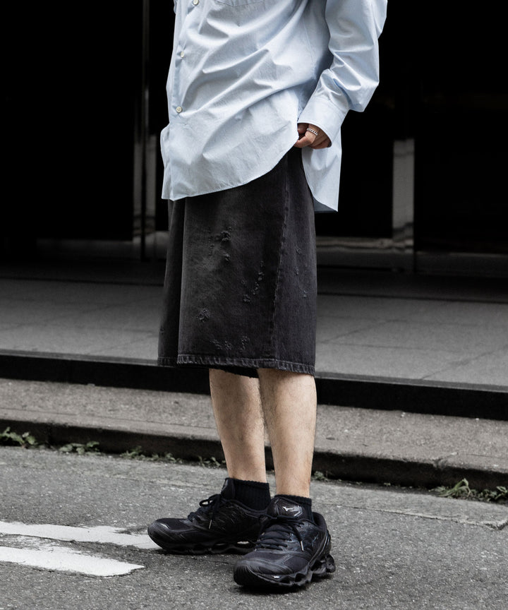 ssstein(シュタイン)のBAGGY DENIM SHORTS - BLACKの公式通販サイトsession福岡セレクトショップ