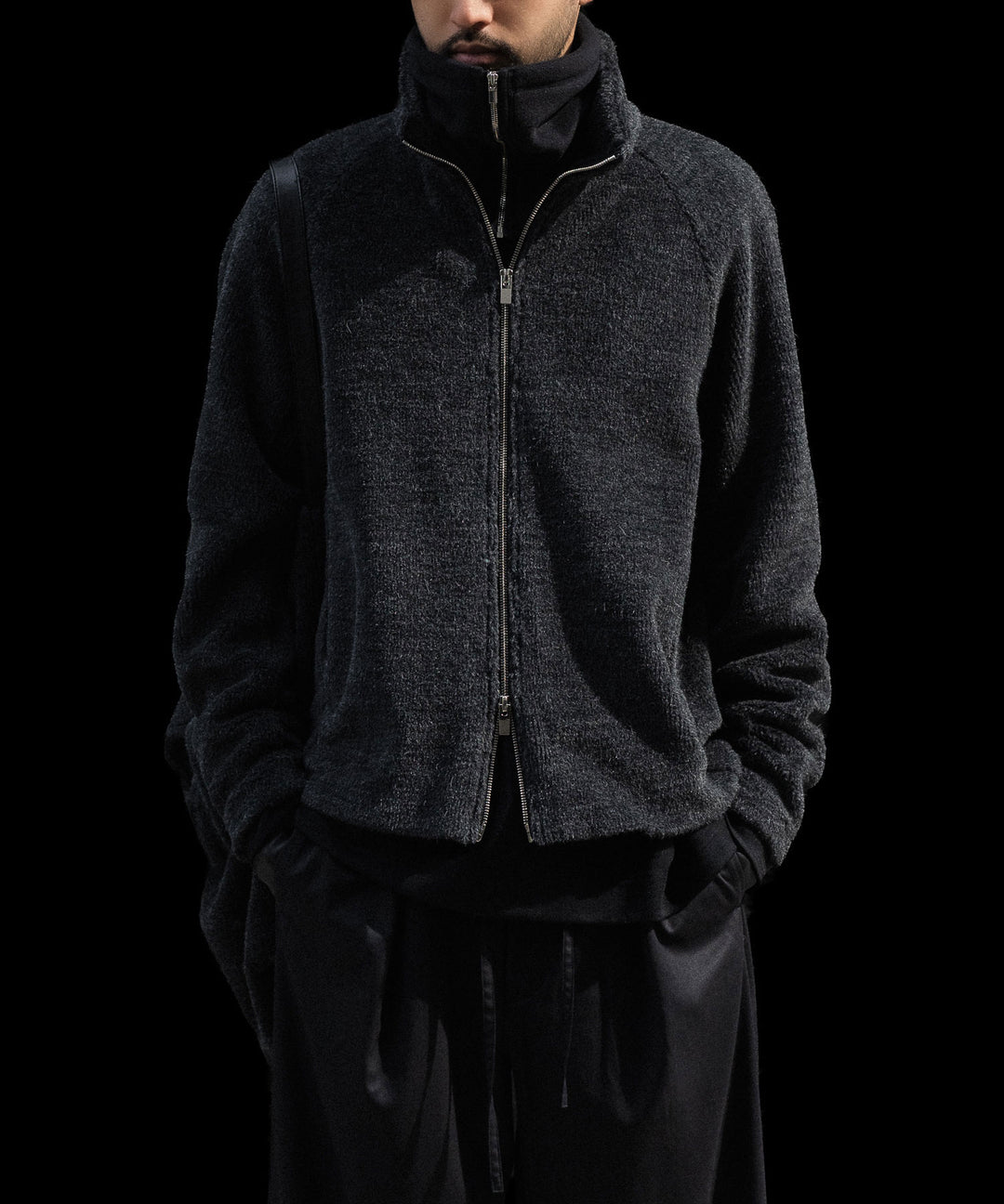 【 ATTACHMENT / EXCLUSIVE ITEM 】POLARTECフリース ネックウォーマー - BLACK