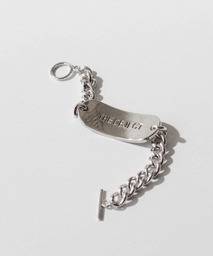 THE OBJECT- ザオブジェクトのOFFICE NAME TAG BRACELET - SILVERの公式通販サイトsession福岡セレクトショップ
