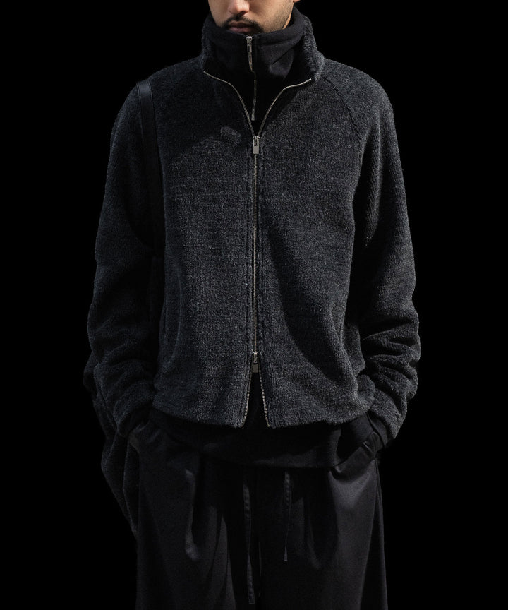 ATTACHMENT アタッチメントのWO/ALPACA BOA ZIP UP BLOUSON - D.GRAYの公式通販サイトsession福岡セレクトショップ