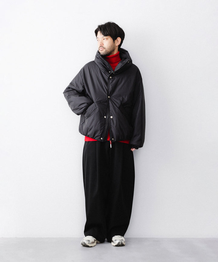 paratrait-パラトレイトのPOROUS SKIN PARKAのBLACK公式通販サイトsession福岡セレクトショップ