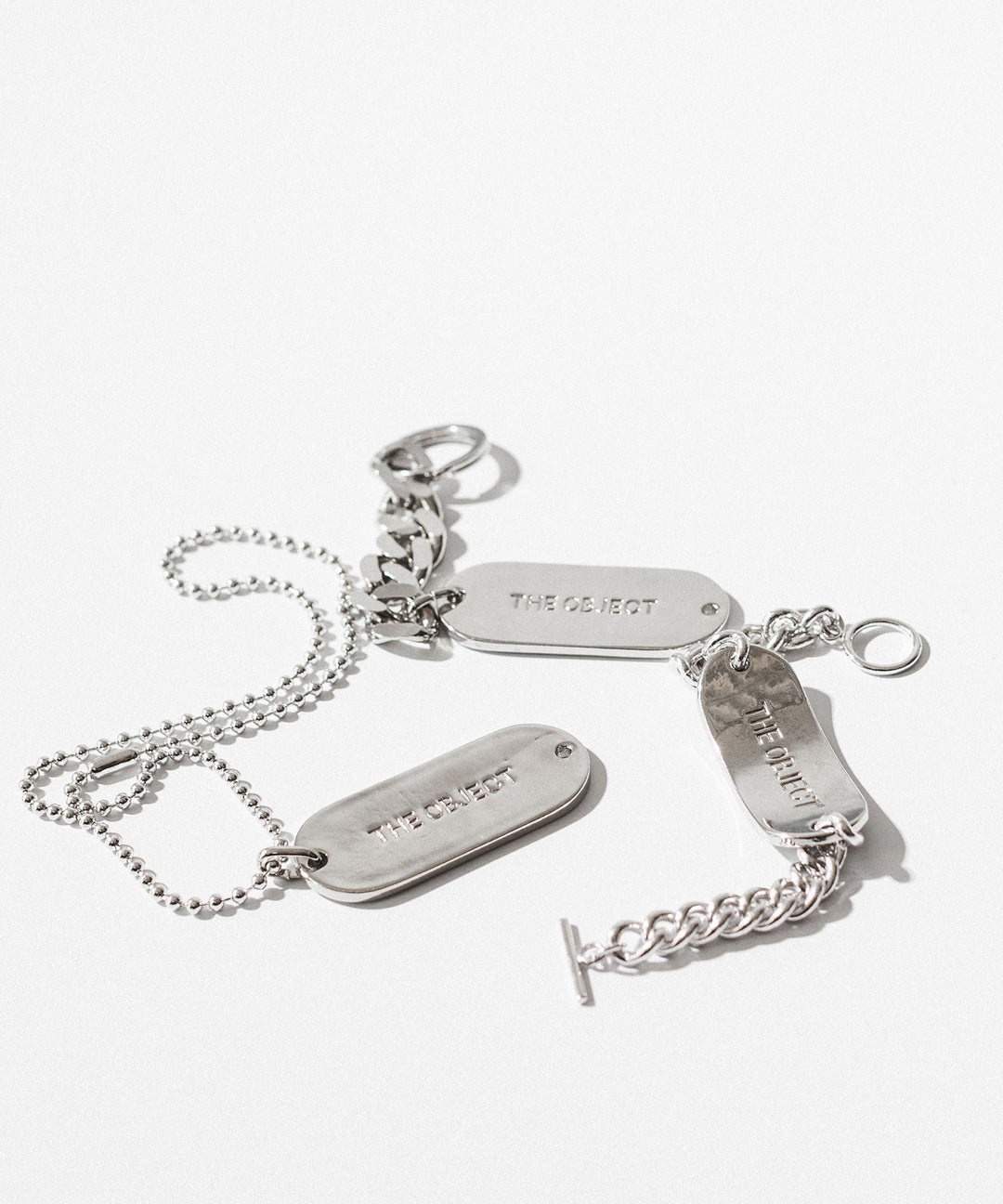 THE OBJECT- ザオブジェクトのOFFICE NAME TAG BRACELET - SILVERの公式通販サイトsession福岡セレクトショップ