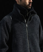 画像をギャラリービューアに読み込む, ATTACHMENT アタッチメントのWO/ALPACA BOA ZIP UP BLOUSON - D.GRAYの公式通販サイトsession福岡セレクトショップ
