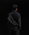 【 ATTACHMENT 】WO/ALPACA BOA SHOULDER BAG - D.GRAY