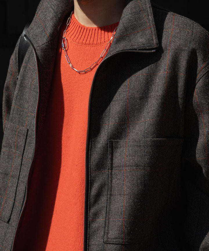 ssstein(シュタイン)の24AWコレクション DRIZZLER ZIP UP JACKET - GLEN CHECK 公式通販サイトsession福岡セレクトショップ