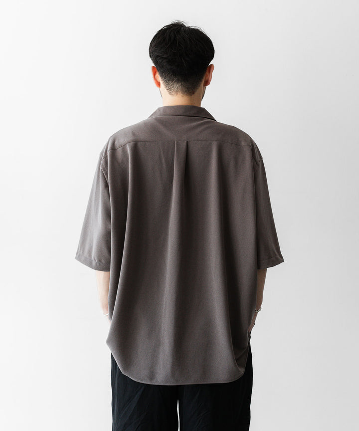 KANEMASA PHIL. カネマサフィルの36G CUPRO ETHER SHIRTのCHARCOALの公式通販サイトsession福岡セレクトショップ