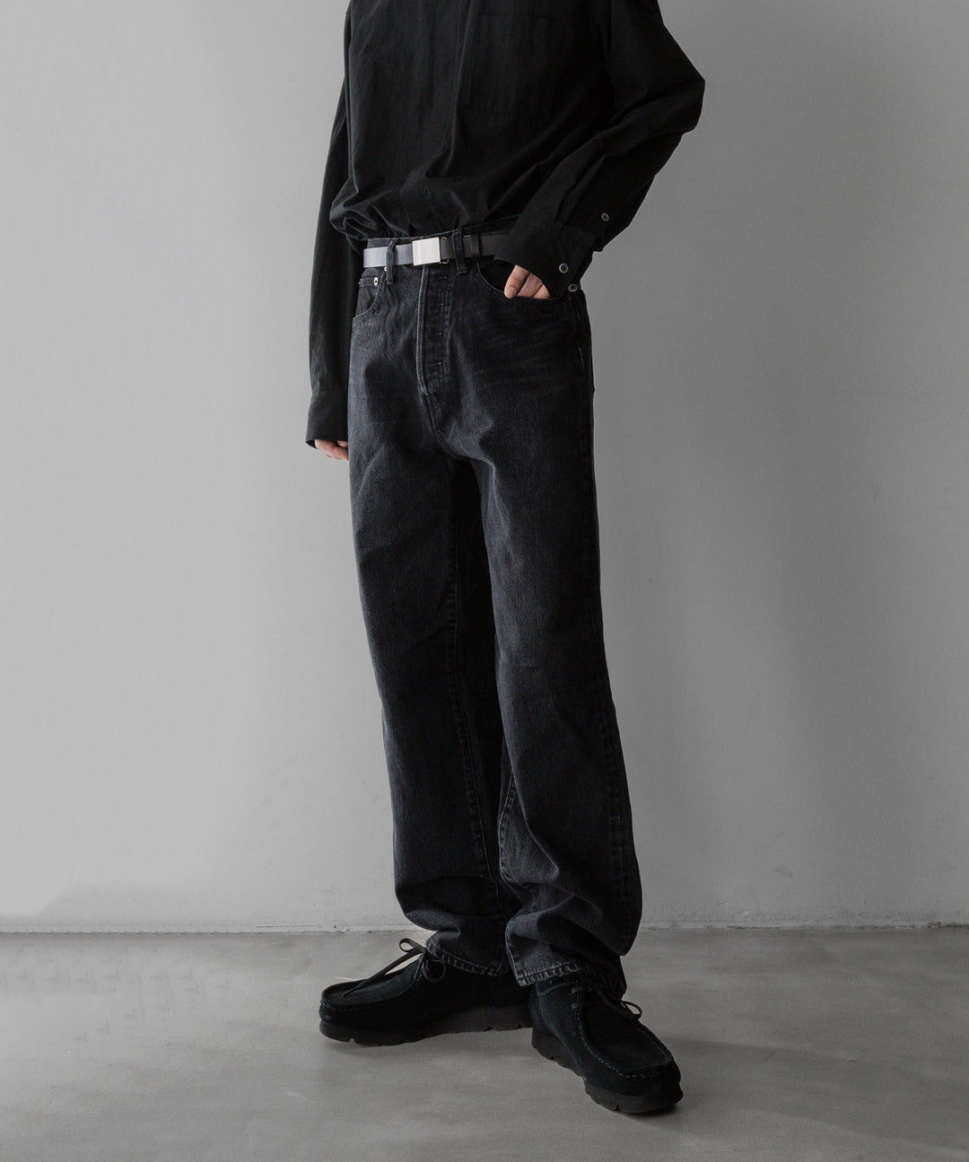 stein(シュタイン)の24SSコレクションVINTAGE REPRODUCTION DENIM JEANSのBLACK sessionセッション福岡セレクトショップ 公式通販サイト