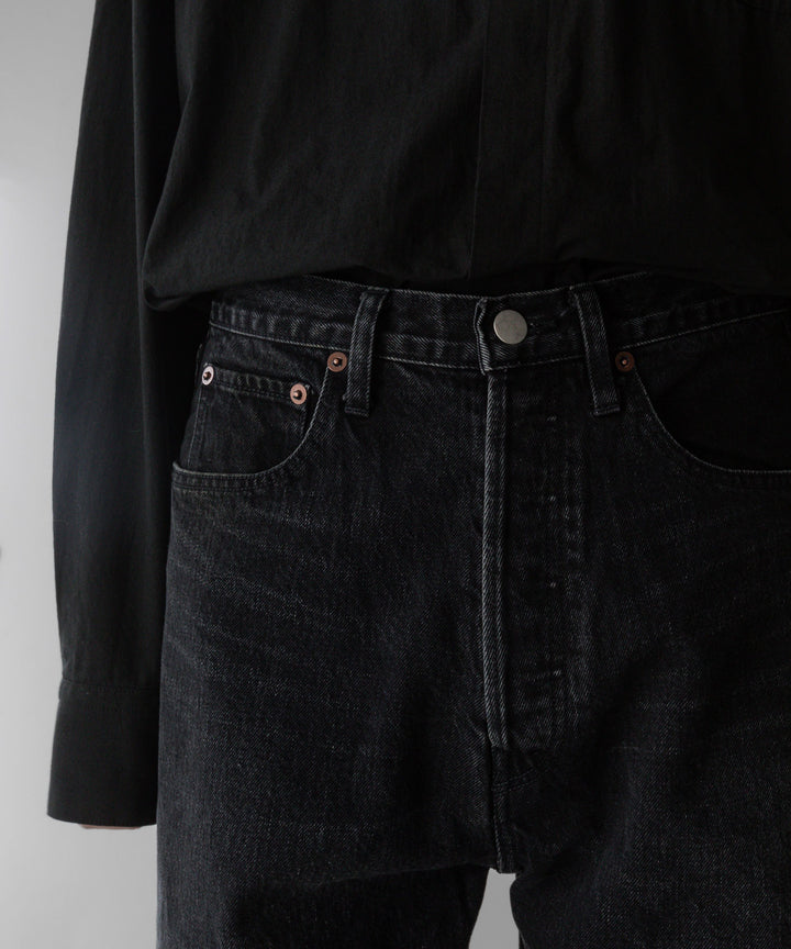 stein(シュタイン)の24SSコレクションVINTAGE REPRODUCTION DENIM JEANSのBLACK sessionセッション福岡セレクトショップ 公式通販サイト