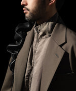 画像をギャラリービューアに読み込む, ssstein(シュタイン)のCUPRO FIBRIL VINTAGE ZIP JACKET - KHAKIの公式通販サイトsession福岡セレクトショップ
