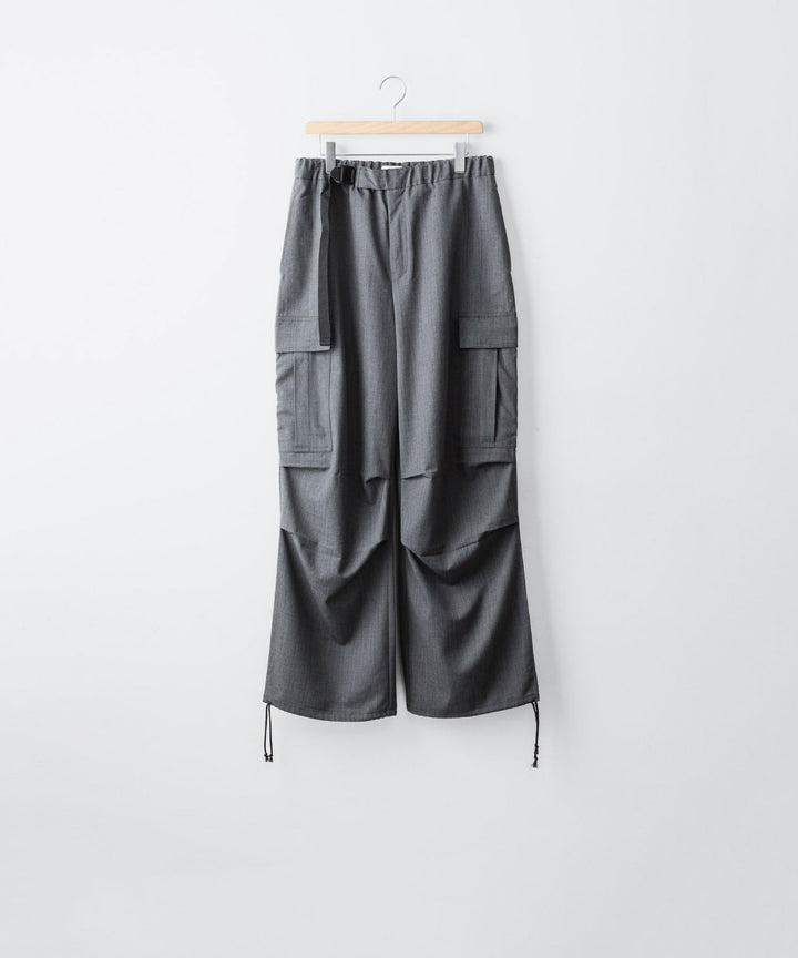 REVERBERATE リバーバレイトのCARGO PANTS-PLのGREY 公式通販サイトsession福岡セレクトショップ