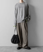 画像をギャラリービューアに読み込む, 【ssstein】OVERSIZED REBUILD SWEAT LS - TOP GREY
