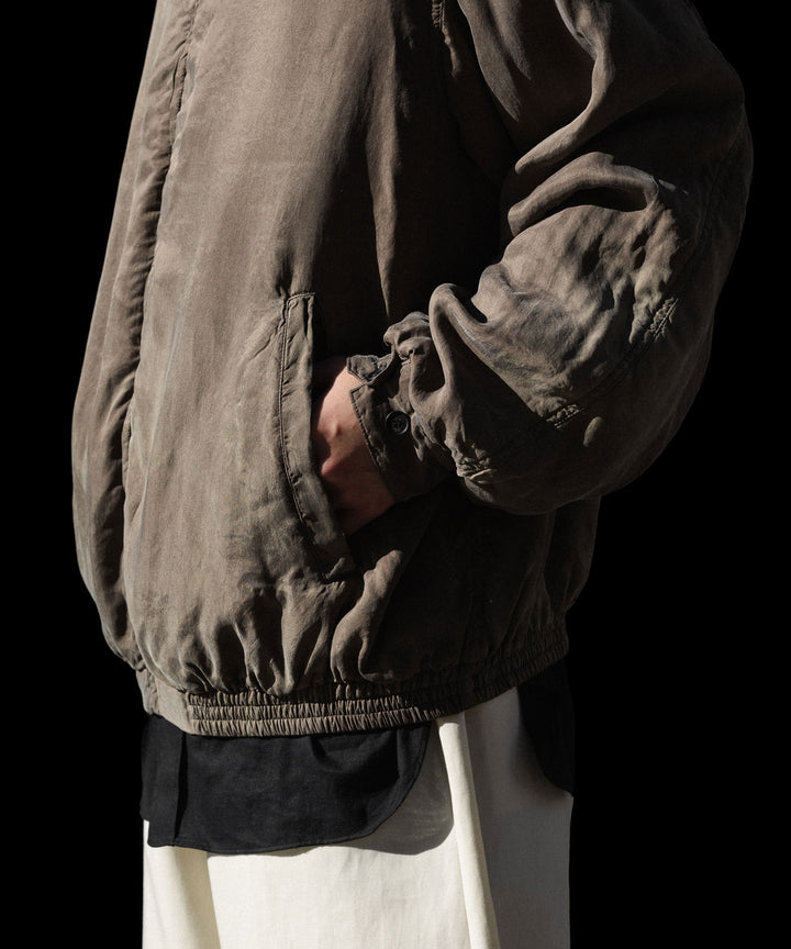 ssstein(シュタイン)のCUPRO FIBRIL VINTAGE ZIP JACKET - KHAKIの公式通販サイトsession福岡セレクトショップ