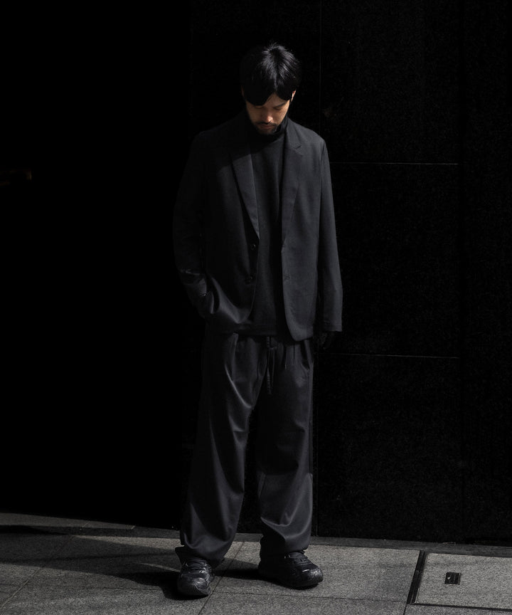 ATTACHMENT アタッチメントのT/W/SI STRETCH GABARDINE 2B JKT - BLACKの公式通販サイトsession福岡セレクトショップ