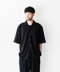 KANEMASA PHIL.】36G CUPRO ETHER SHIRT - BLACK | 公式通販サイト