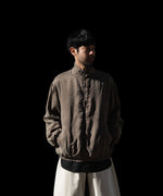 画像をギャラリービューアに読み込む, ssstein(シュタイン)のCUPRO FIBRIL VINTAGE ZIP JACKET - KHAKIの公式通販サイトsession福岡セレクトショップ
