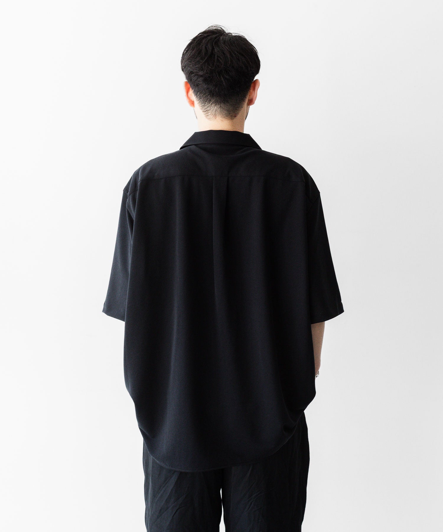 KANEMASA PHIL.】36G CUPRO ETHER SHIRT - BLACK | 公式通販サイト