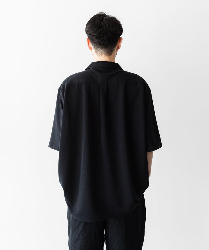KANEMASA PHIL. カネマサフィルの36G CUPRO ETHER SHIRTのBLACKの公式通販サイトsession福岡セレクトショップ