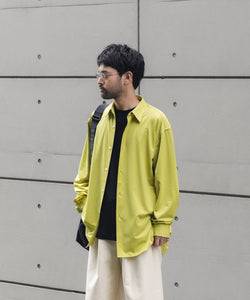 クラフト・布製品 kyo1222 KANEMASA PHIL.】46G MODEST SHIRT - LIME YELLOW | 公式通販サイト
