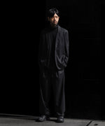 画像をギャラリービューアに読み込む, ATTACHMENT アタッチメントのT/W/SI STRETCH GABARDINE 2B JKT - BLACKの公式通販サイトsession福岡セレクトショップ
