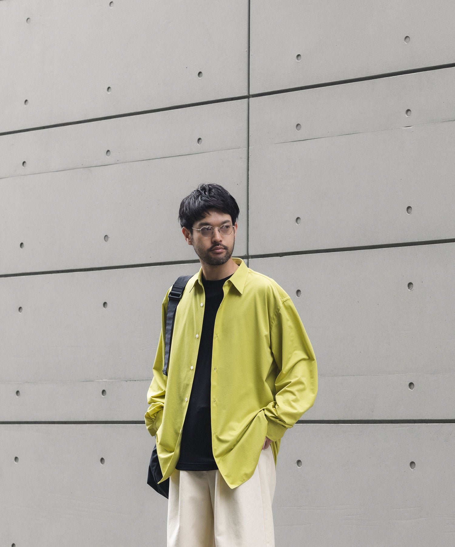 KANEMASA PHIL.】46G MODEST SHIRT - LIME YELLOW | 公式通販サイト