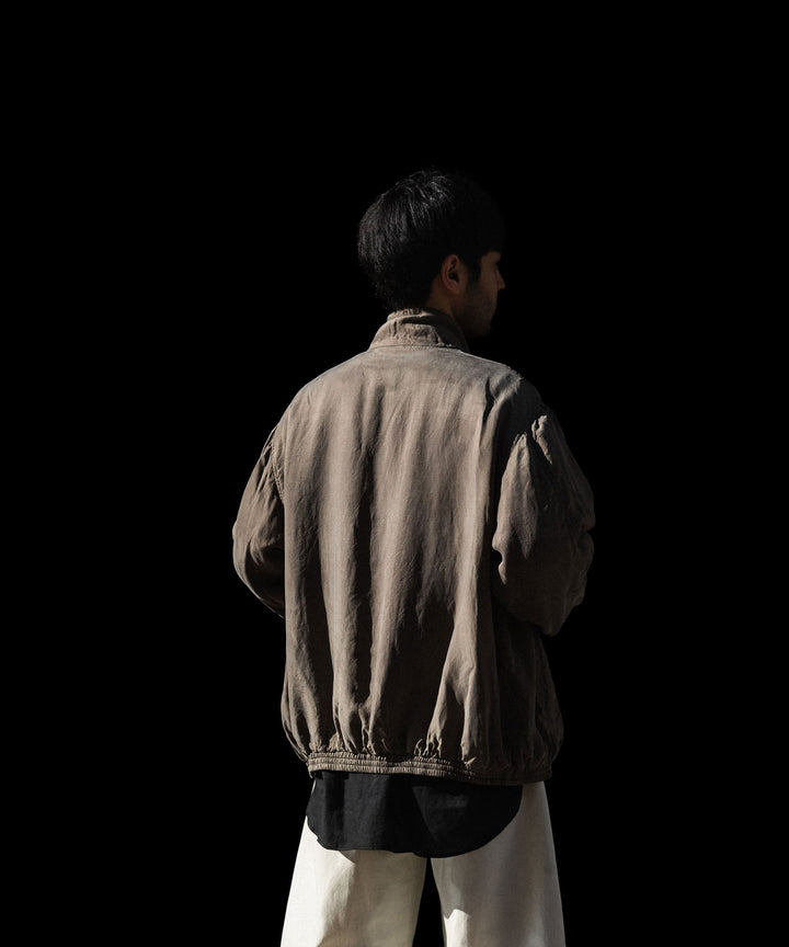 ssstein(シュタイン)のCUPRO FIBRIL VINTAGE ZIP JACKET - KHAKIの公式通販サイトsession福岡セレクトショップ