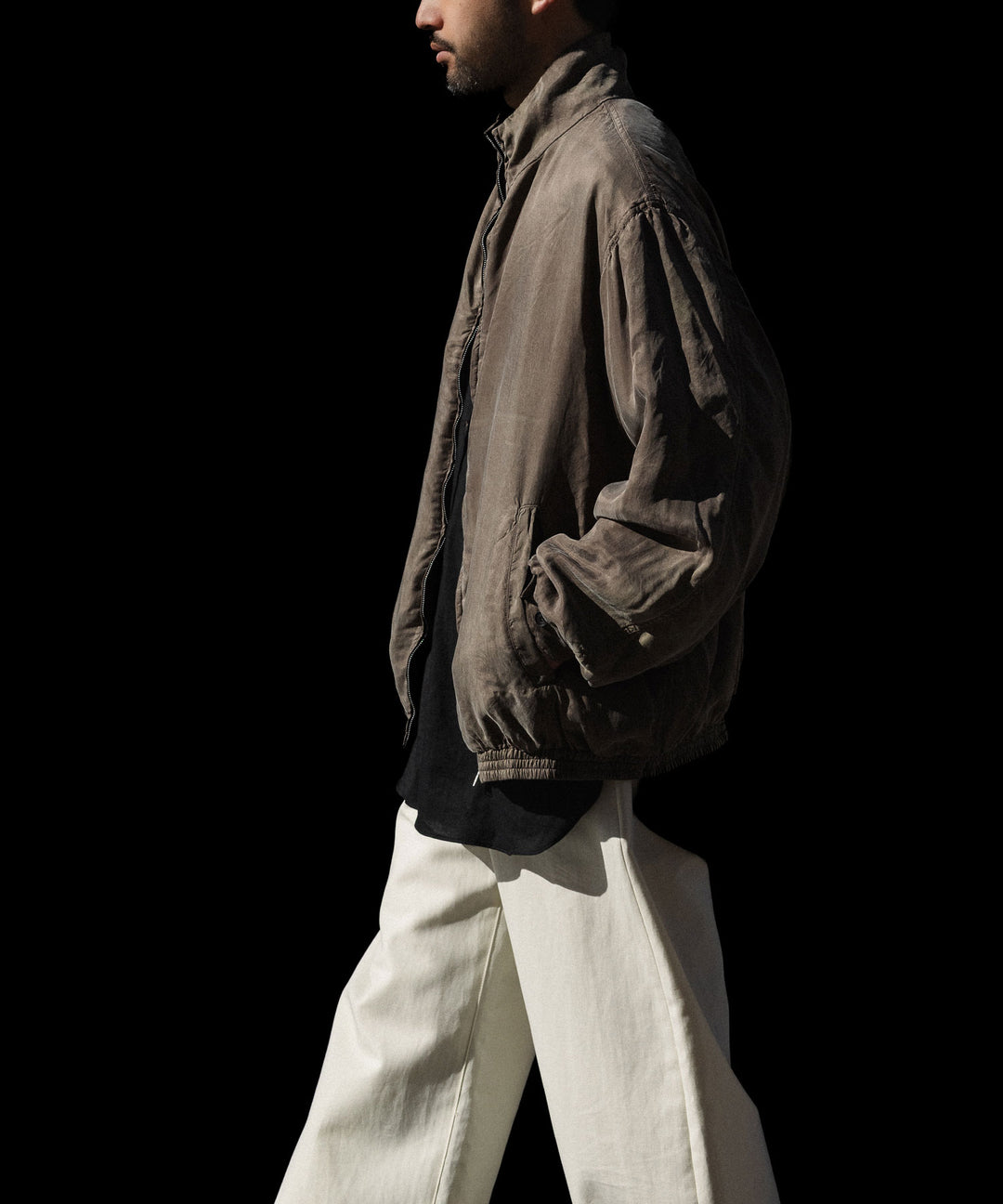 ssstein(シュタイン)のCUPRO FIBRIL VINTAGE ZIP JACKET - KHAKIの公式通販サイトsession福岡セレクトショップ