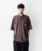 画像をギャラリービューアに読み込む, KANEMASA PHIL. カネマサフィルの36G NYLON BALISE SS SHIRTのBROWN DYEの公式通販サイトsession福岡セレクトショップ
