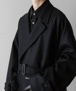 画像をギャラリービューアに読み込む, ssstein(シュタイン)の24AWコレクション OVERSIZED POCKET COAT (POCKET FUR) - BLACK 公式通販サイトsession福岡セレクトショップ
