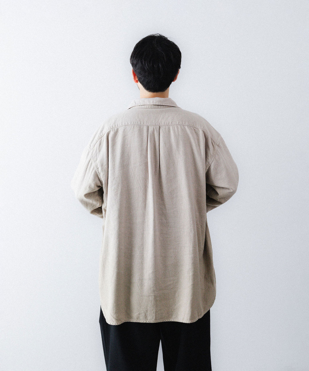 concause-コンコースのSKIPPER SHIRT(SOLID)のBEIGE公式通販サイトsession福岡セレクトショップ