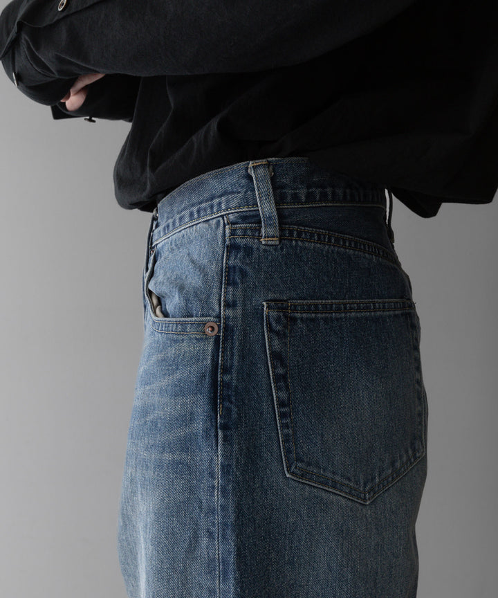 stein(シュタイン)の24SSコレクションVINTAGE REPRODUCTION DENIM JEANSのINDIGO公式通販サイトsession福岡セレクトショップ