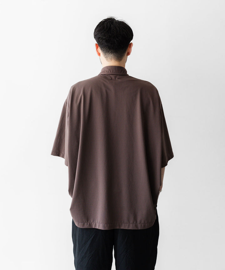 KANEMASA PHIL. カネマサフィルの36G NYLON BALISE SS SHIRTのBROWN DYEの公式通販サイトsession福岡セレクトショップ
