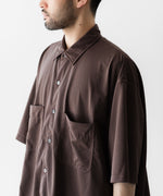画像をギャラリービューアに読み込む, KANEMASA PHIL. カネマサフィルの36G NYLON BALISE SS SHIRTのBROWN DYEの公式通販サイトsession福岡セレクトショップ
