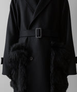 画像をギャラリービューアに読み込む, ssstein(シュタイン)の24AWコレクション OVERSIZED POCKET COAT (POCKET FUR) - BLACK 公式通販サイトsession福岡セレクトショップ
