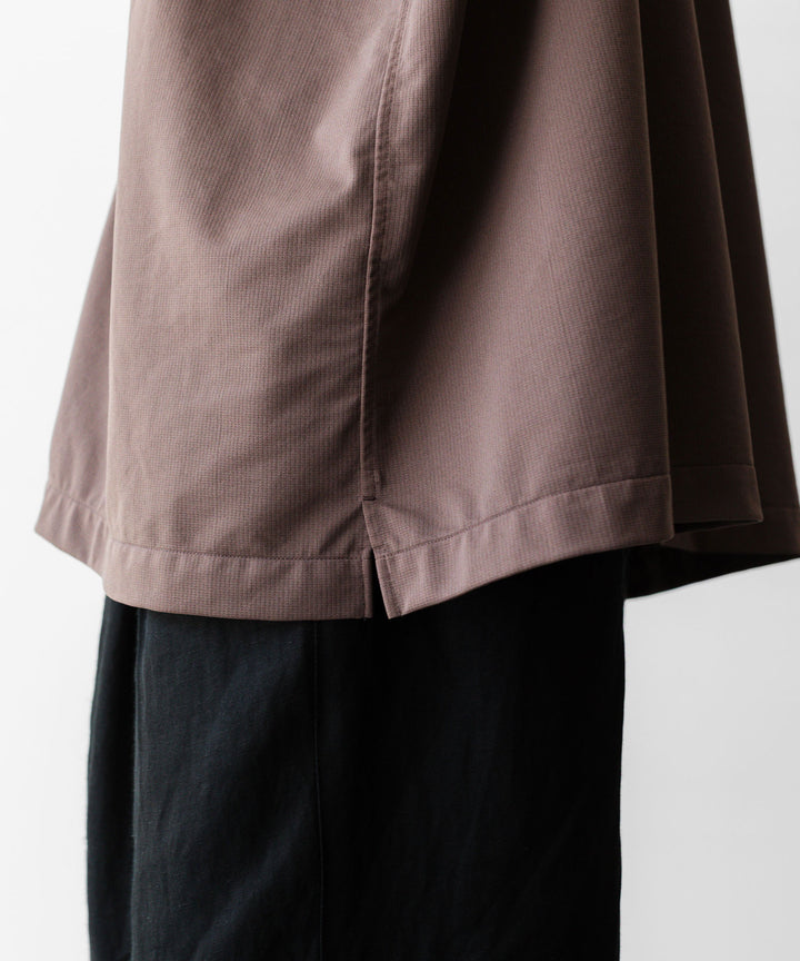 KANEMASA PHIL. カネマサフィルの36G NYLON BALISE SS SHIRTのBROWN DYEの公式通販サイトsession福岡セレクトショップ