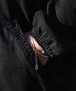 画像をギャラリービューアに読み込む, ssstein(シュタイン)のCOTTON RAYON VINTAGE COACH JACKET - BLACKの公式通販サイトsession福岡セレクトショップ
