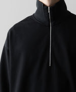 画像をギャラリービューアに読み込む, KANEMASA PHIL. カネマサフィルの36G SUPER FINE GAUGE HALF ZIP PULLOVER - BLACKの公式通販サイトsession福岡セレクトショップ
