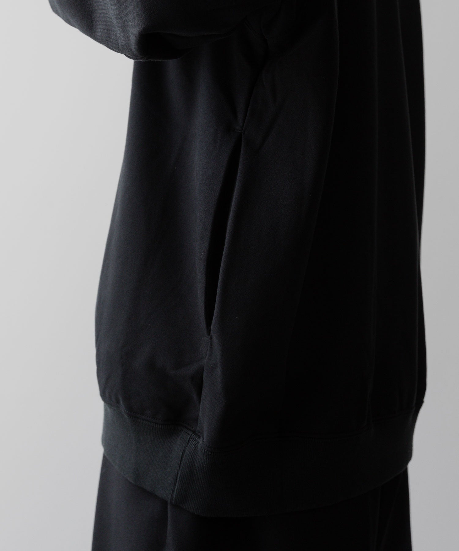 KANEMASA PHIL. カネマサフィルの36G SUPER FINE GAUGE HALF ZIP PULLOVER - BLACKの公式通販サイトsession福岡セレクトショップ