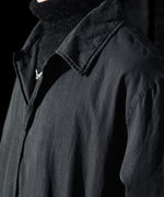 画像をギャラリービューアに読み込む, ssstein(シュタイン)のCOTTON RAYON VINTAGE COACH JACKET - BLACKの公式通販サイトsession福岡セレクトショップ
