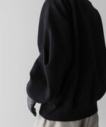 画像をギャラリービューアに読み込む, ssstein(シュタイン)のOVERSIZED DOUBLE KNIT ZIP JACKET - BLACK×BLACKの公式通販サイトsession福岡セレクトショップ
