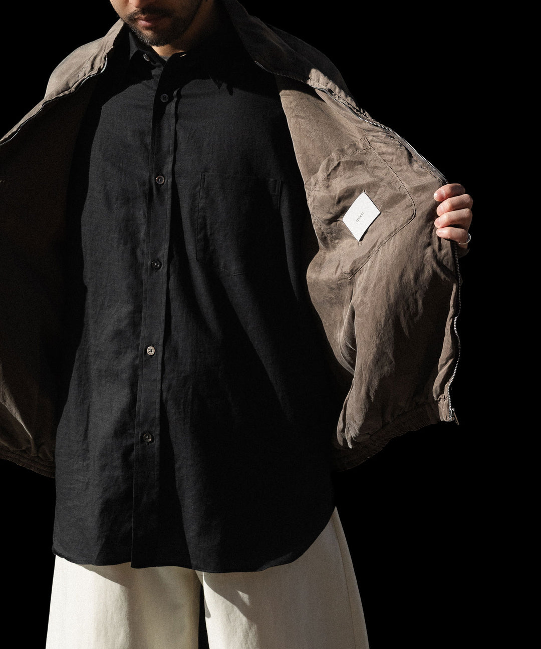 ssstein(シュタイン)のCUPRO FIBRIL VINTAGE ZIP JACKET - KHAKIの公式通販サイトsession福岡セレクトショップ