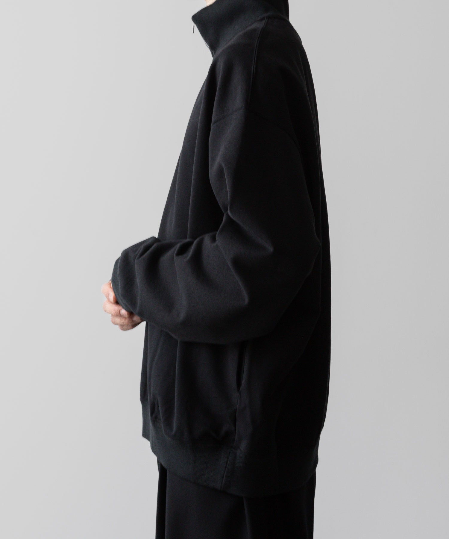 KANEMASA PHIL. カネマサフィルの36G SUPER FINE GAUGE HALF ZIP PULLOVER - BLACKの公式通販サイトsession福岡セレクトショップ