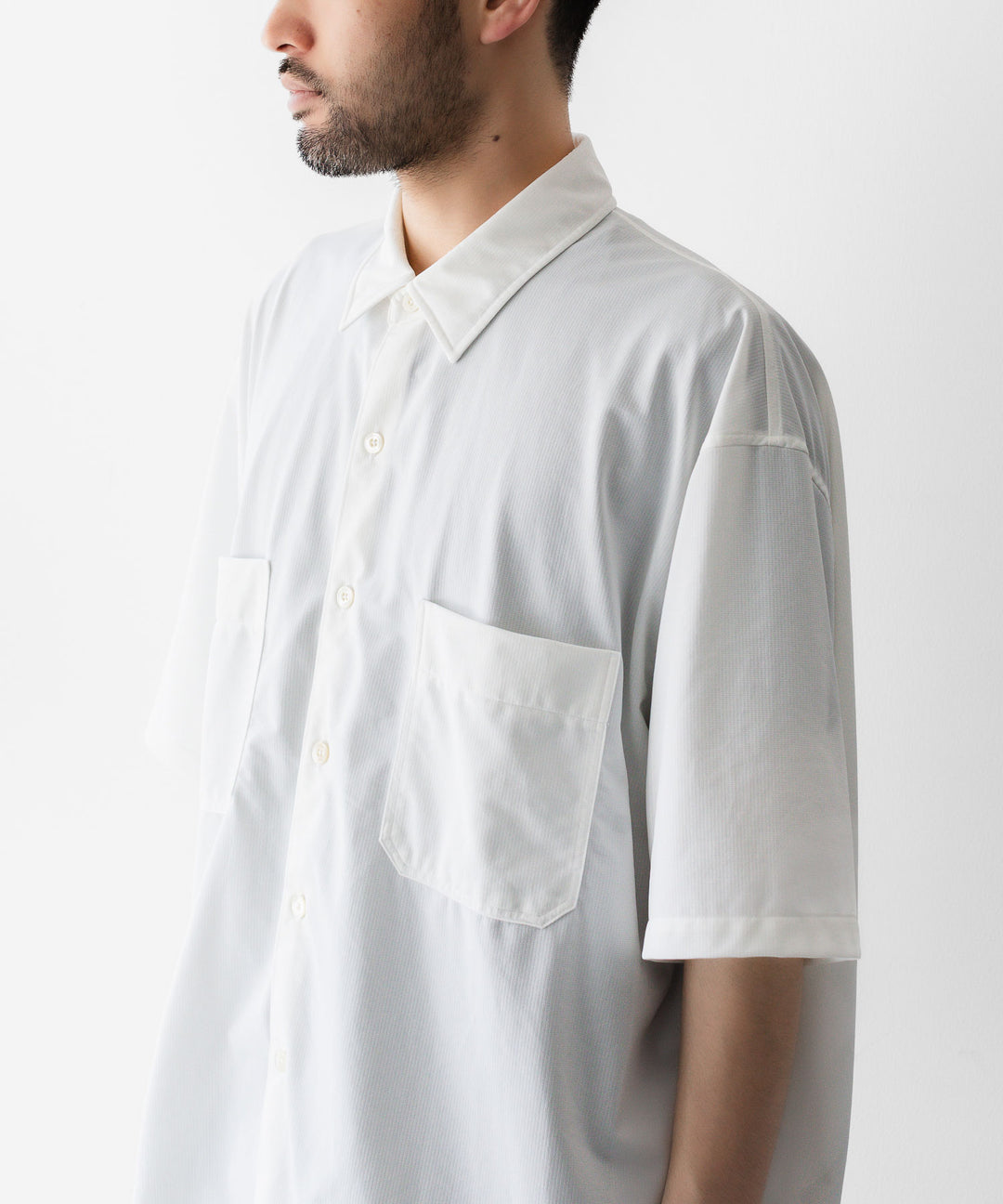 KANEMASA PHIL. カネマサフィルの36G NYLON BALISE SS SHIRTのWHITE DYEの公式通販サイトsession福岡セレクトショップ